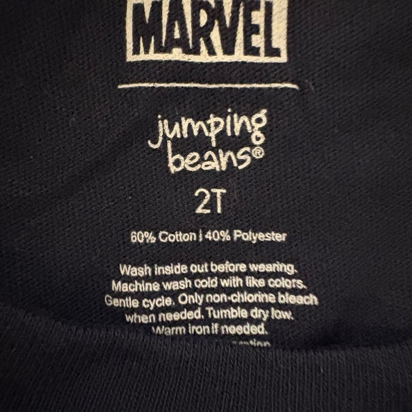 Marvel Navy Blue Kids T-Shirt - Picture 4 of 4